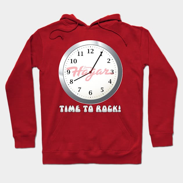 There's Only One Time to Rock! Hoodie by RetroZest